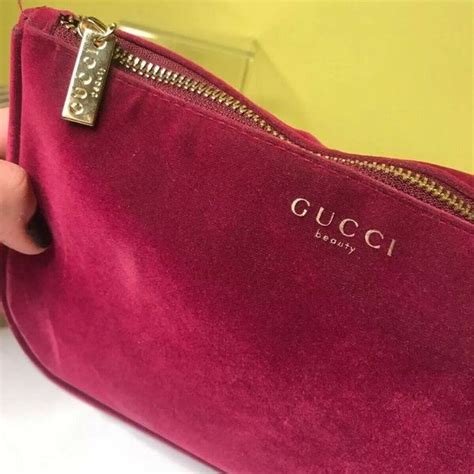 gucci makeup bag ebay|gucci makeup bag pink velvet.